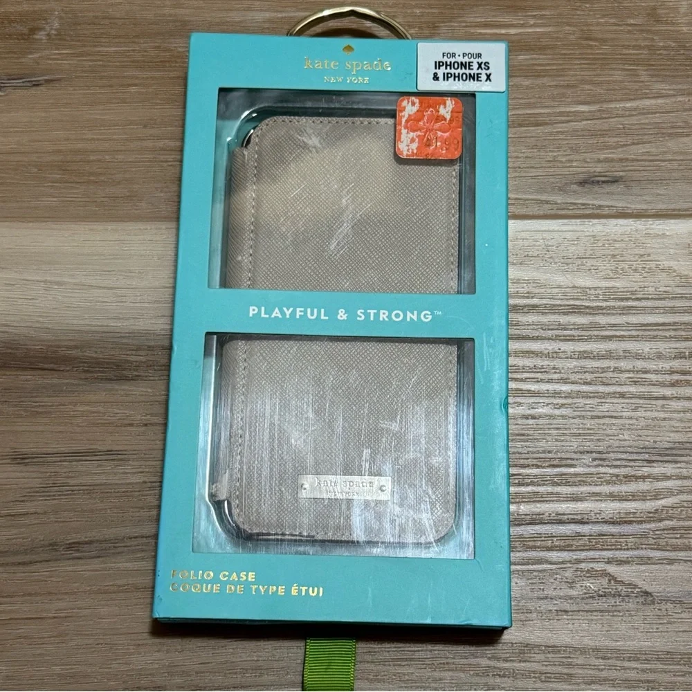 Kate spade folio case for iPhone XS & iPhone X